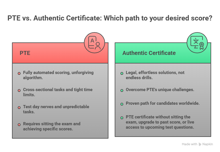 Pte Certificate